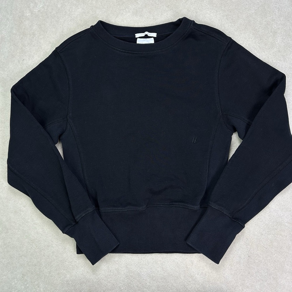 Helmut Lang Sweatshirt Heavyweight Cotton Crewneck Knit Men's S / Women's M